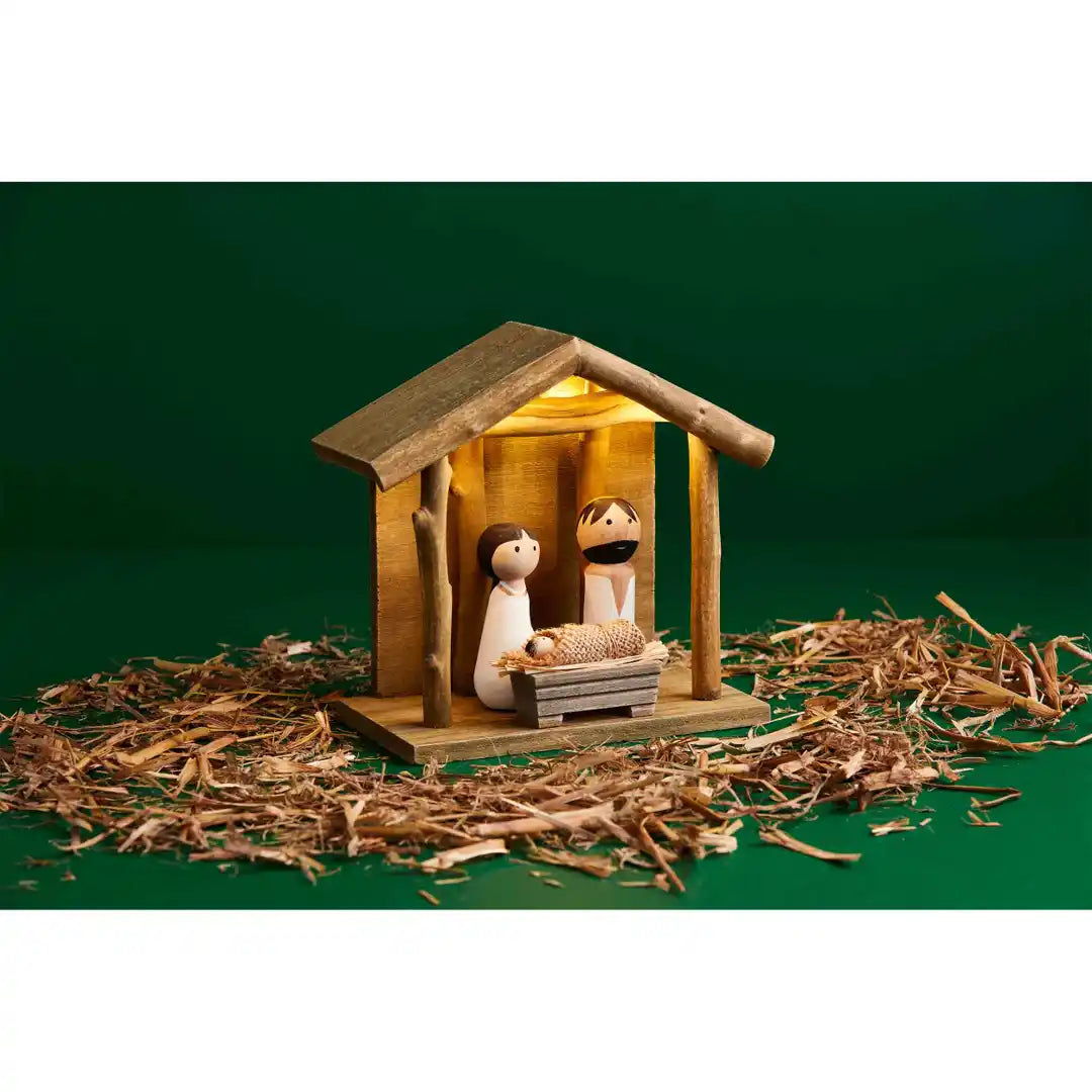 LIGHT UP NATIVITY SCENE