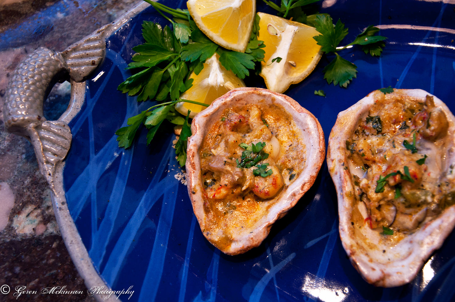 Loftin Oysters Ceramic Oyster Shells Cookware (12 shells)