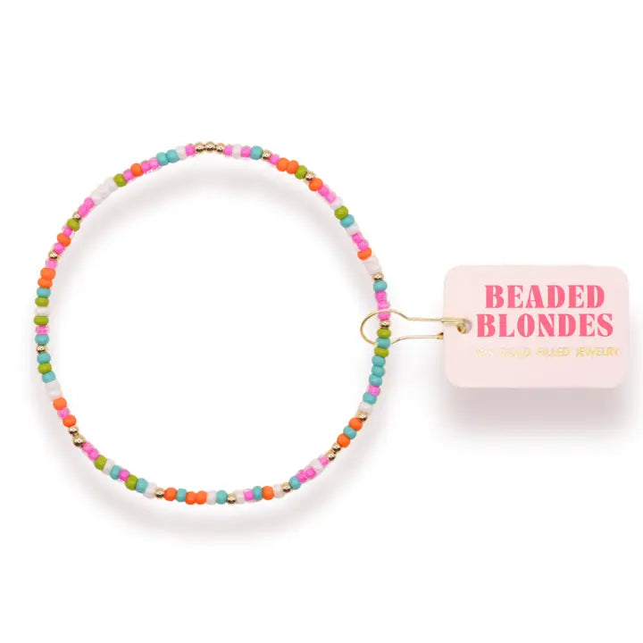Beaded Blondes Groovy Sprinkle Bracelet