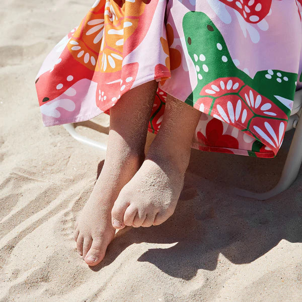 Dock & Bay Kids Beach Towels - Turtley Tropical - GRS Certified