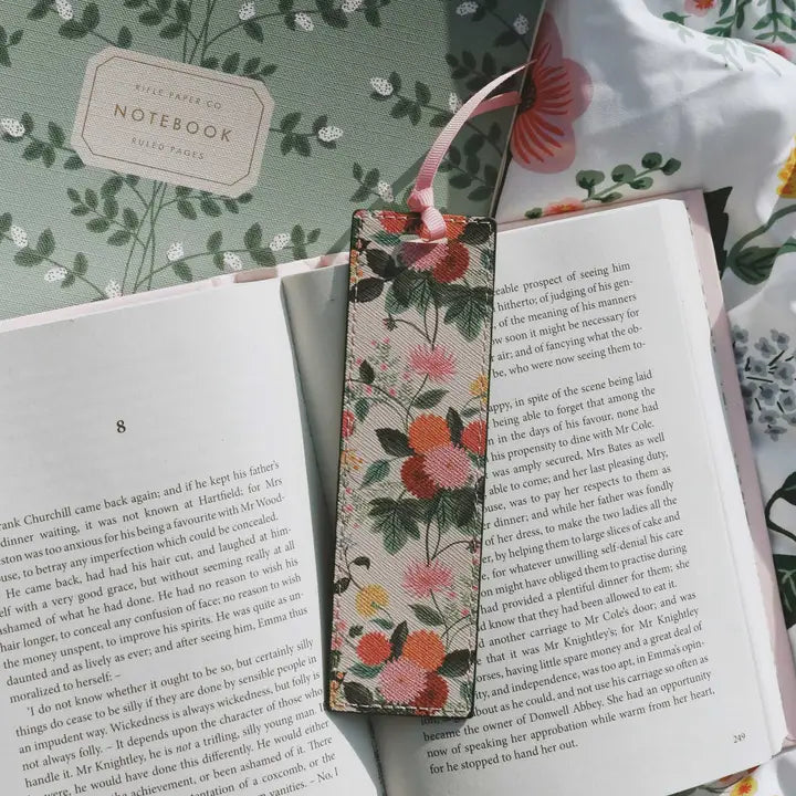 Rifle Paper Co. Dahlia Bookmark