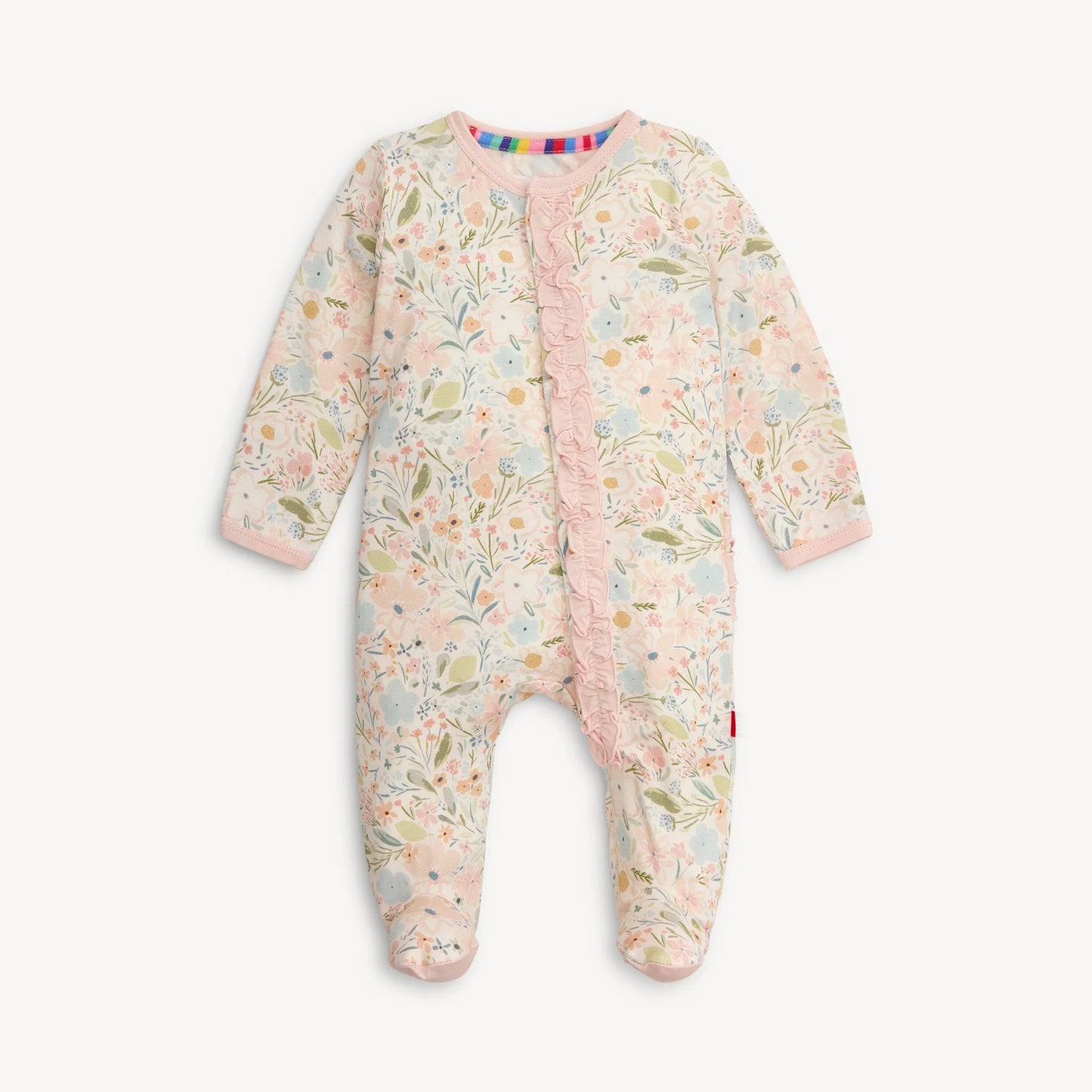 magnetic me charlotte modal magnetic parent favorite footie with ruffle