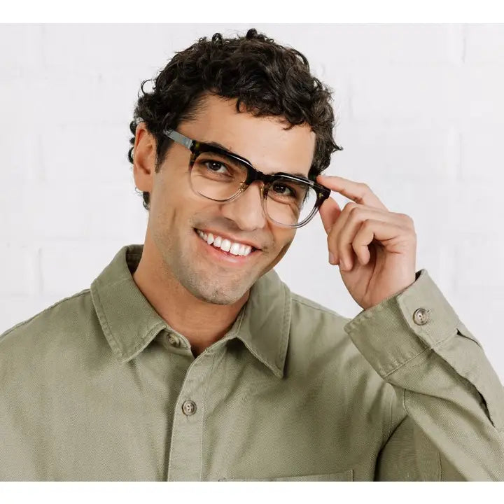 Peepers Crawford (Blue Light)-Olive Botanico/Gray