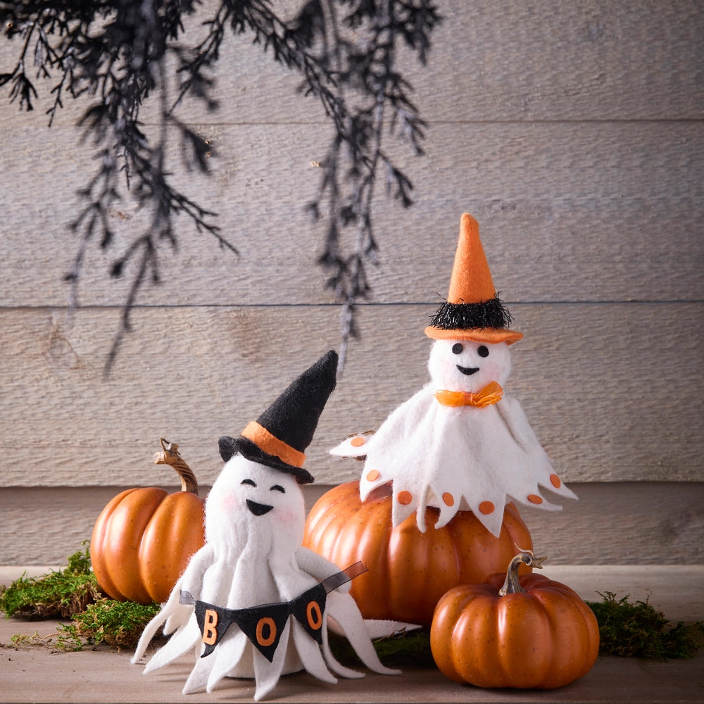 RAZ Imports 9" Felt Halloween Ghost
