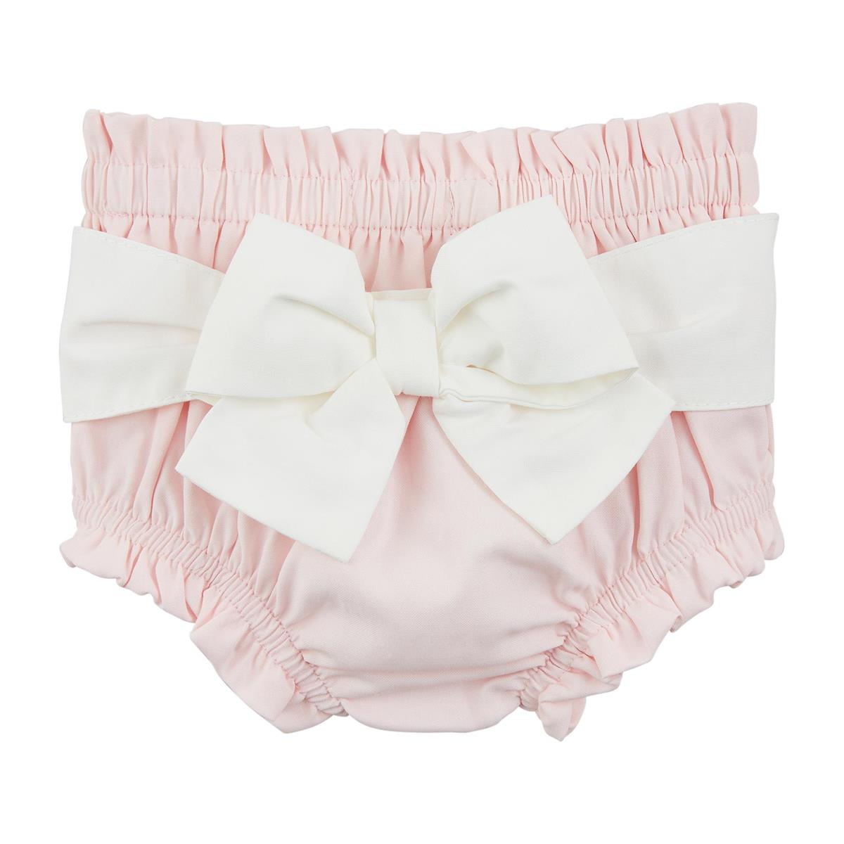 Mud Pie Bow Diaper Cover-Pink
