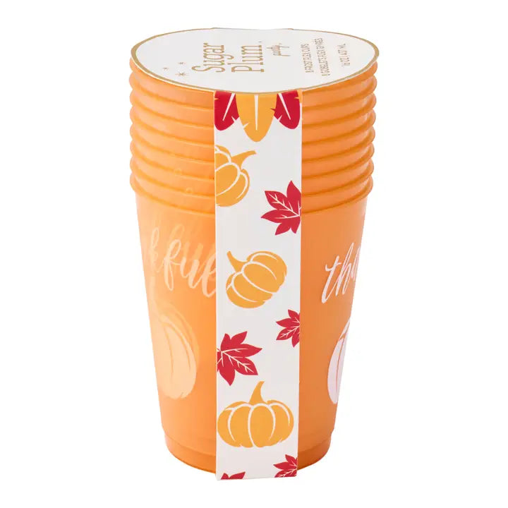 Sophistiplate Give Thanks Frost Flex Cups/8pk - Thankful