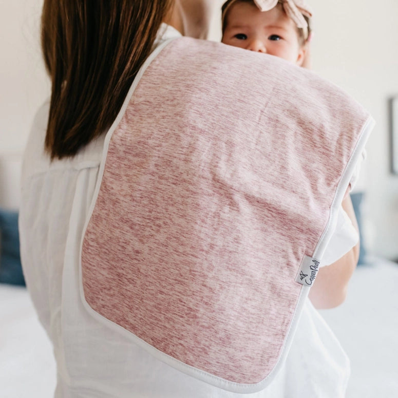 Copper Pearl Premium Burp Cloths - Lacie