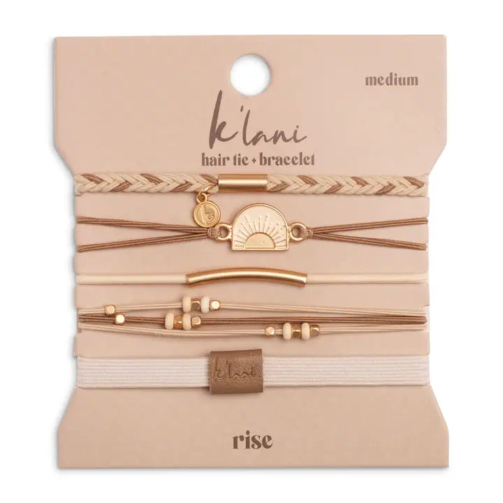 K'Lani Hair Tie Bracelets Rise