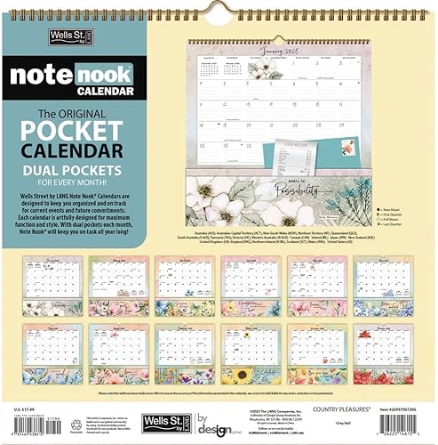WSBL Country Pleasures 2026 Note Nook