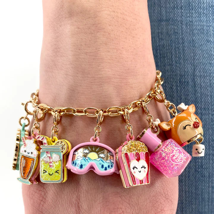 CHARM IT! Gold Glitter Lemonade Charm