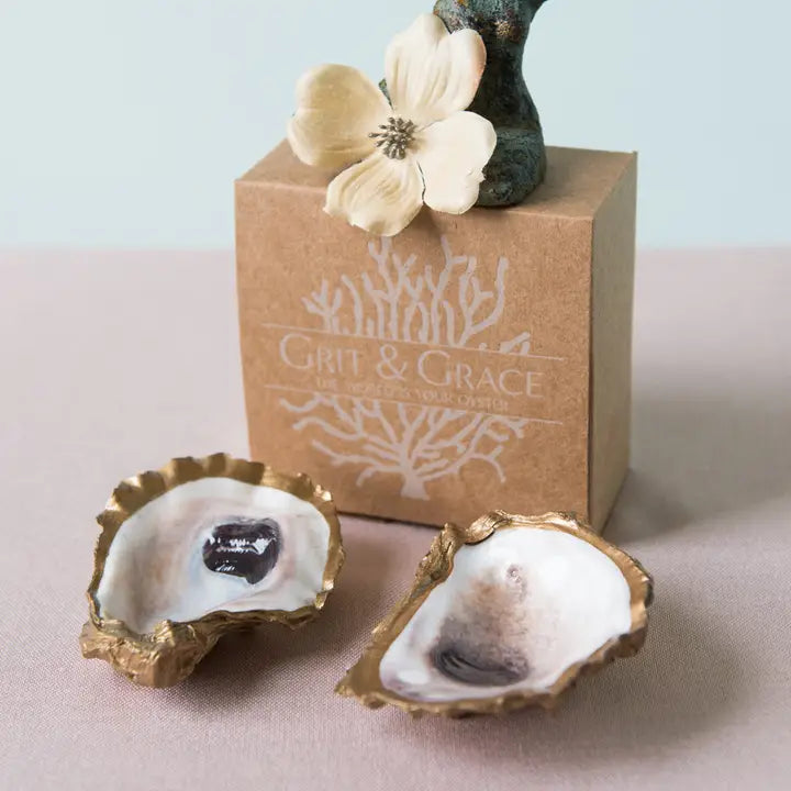 Grit and Grace Studio Oyster Jewelry Dish
