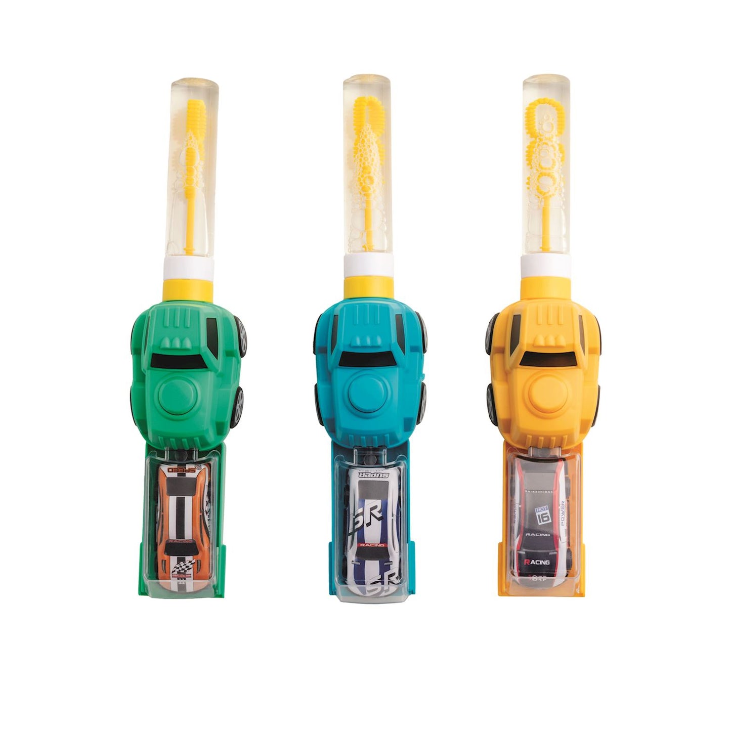MUD PIE BUBBLE WAND RACE CAR LAUNCHERS
