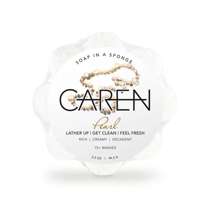 Caren Original Shower Sponge - Pearl