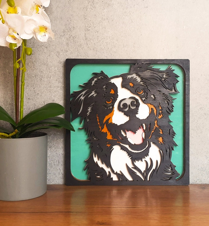 Splat Planet Wooden Dog Art Craft Kit