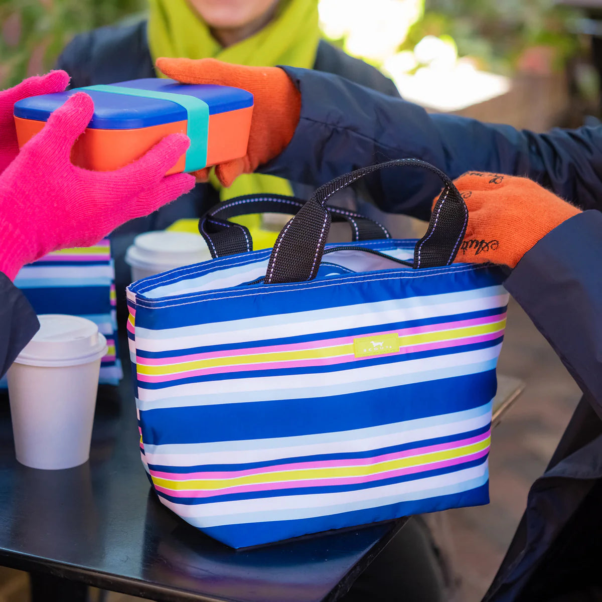 SCOUT NOONER LUNCH BAG- FALL IN LINE