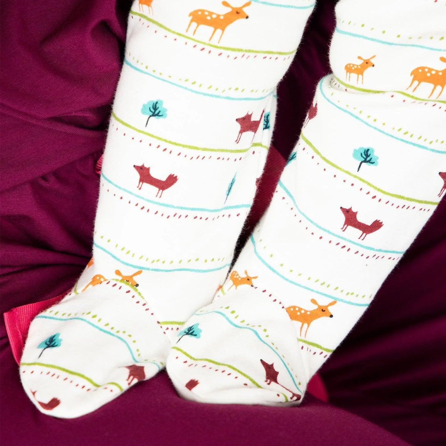 river crossing organic cotton magnetic parent favorite footie