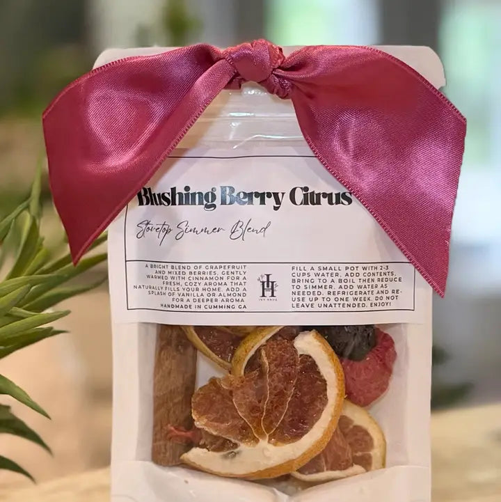 Ivy Haus Blushing Berry Citrus Stovetop Simmer Blend Potpourri Sm