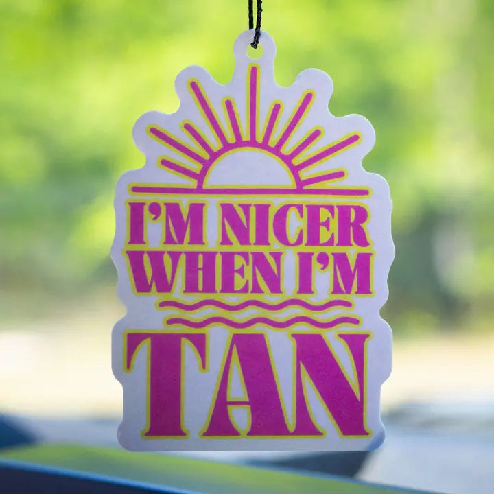 Scent South Nicer When Tan - Air Freshener