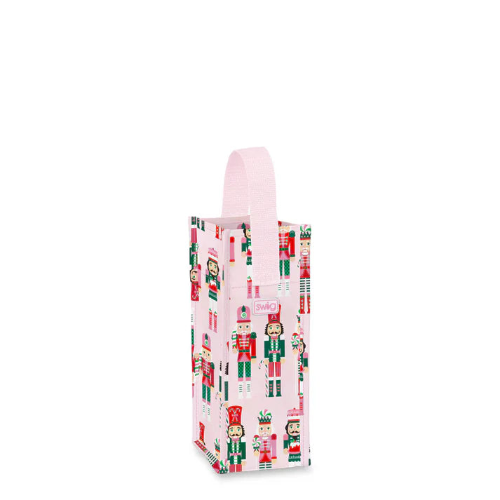 Swig Sugar Plum Soldiers Reusable Gift Bag (Wine)