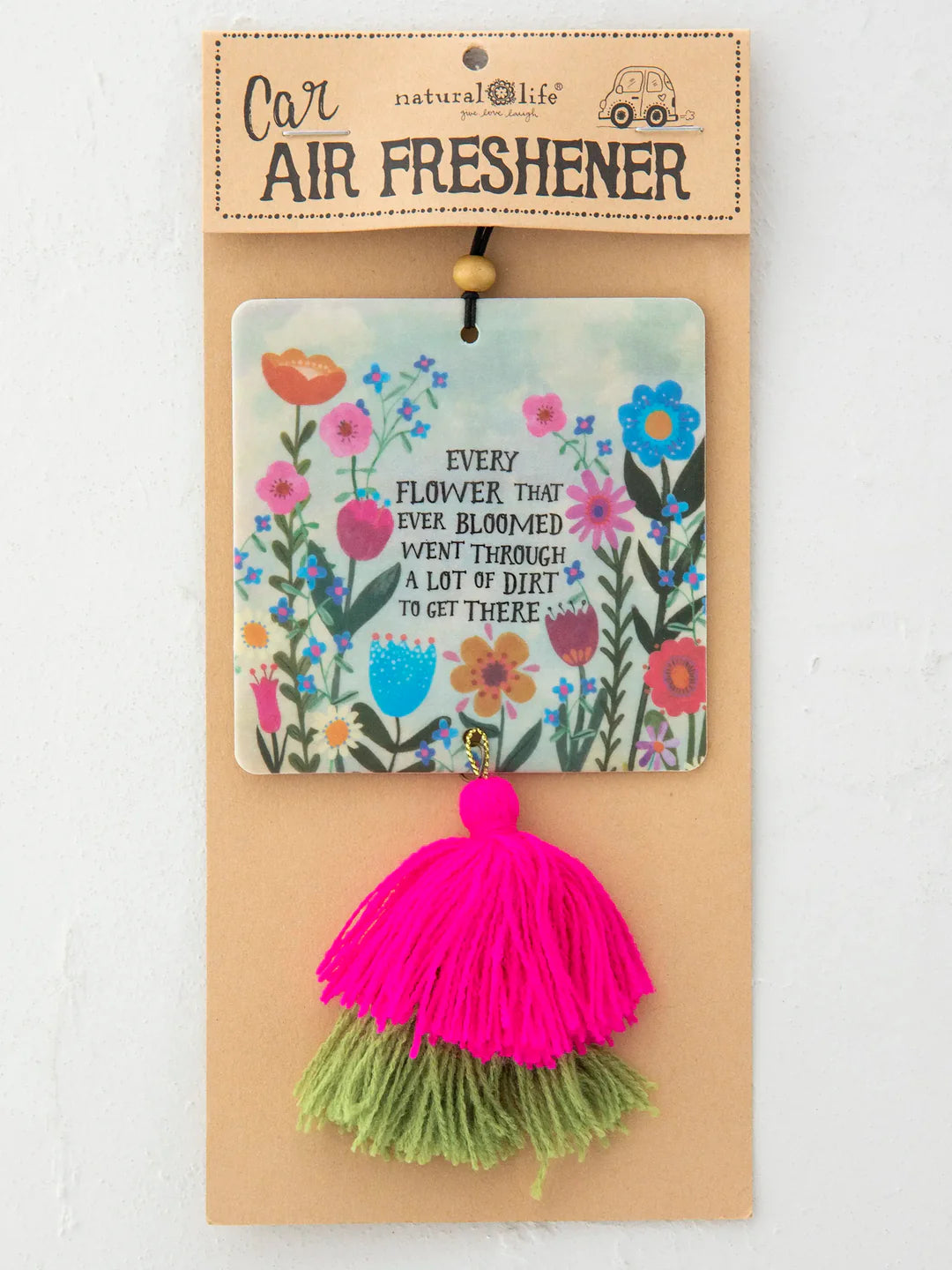 Natural Life Car Air Freshener-Every Flower