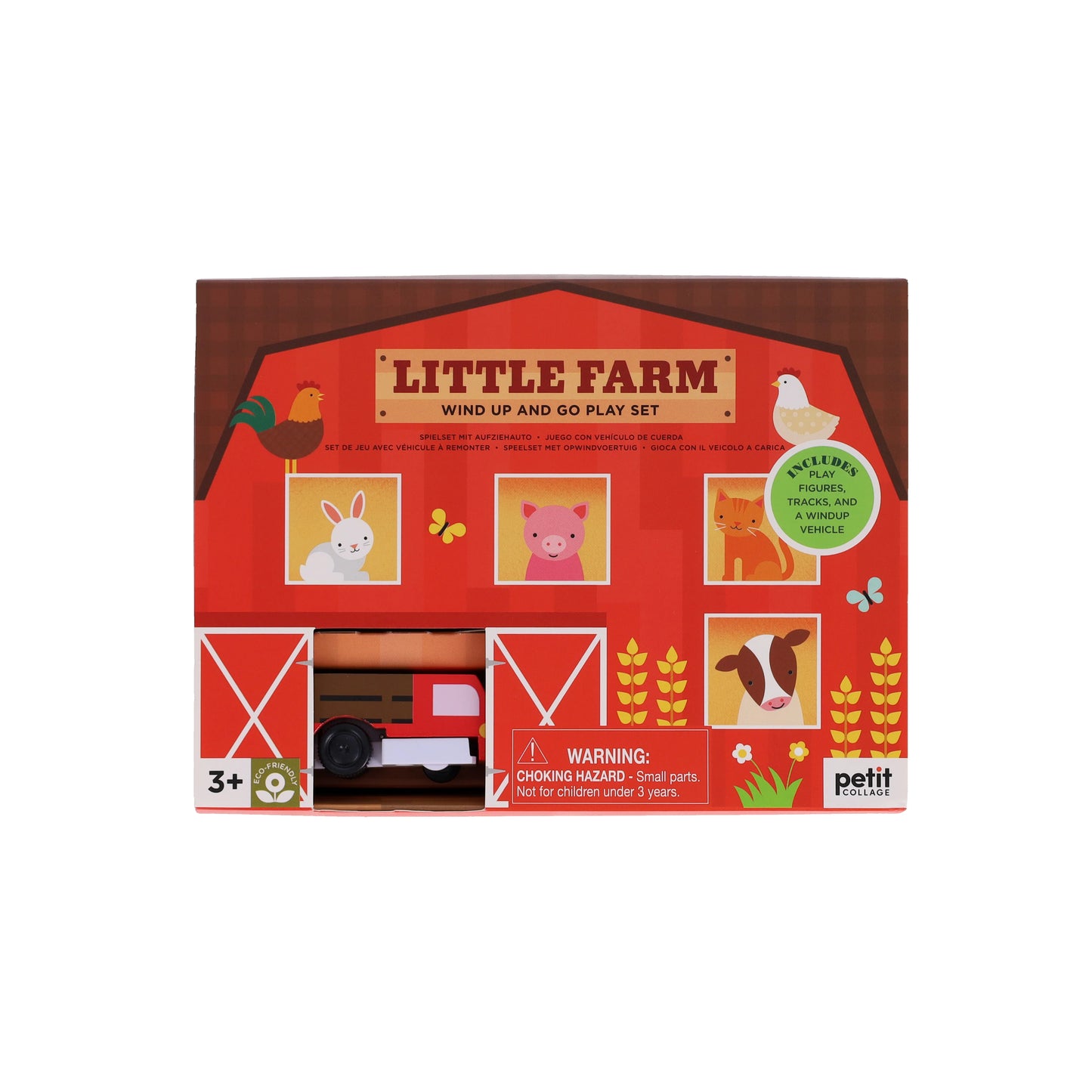 Little Farm Wind Up and Go Play set