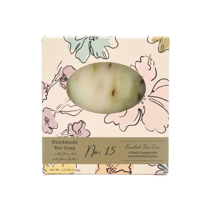 Cait + Co Wild Blossom Soap No. 15 - Frosted Tea Tree