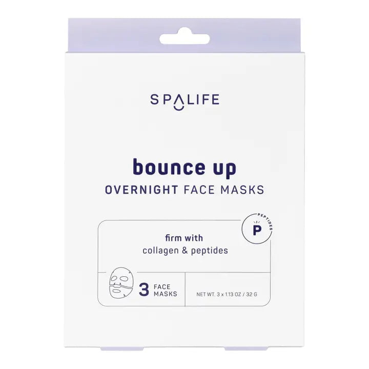 My Spa Life Bounce Up Firming Overnight Facial Mask Set | 3 Pieces