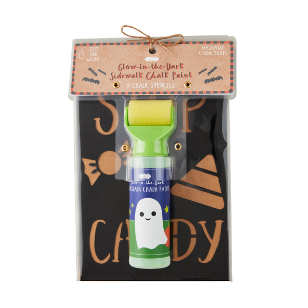 MUD PIE BLACK HALLOWEEN GLOW CHALK SET