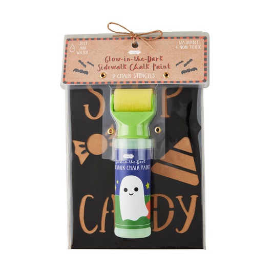 MUD PIE BLACK HALLOWEEN GLOW CHALK SET