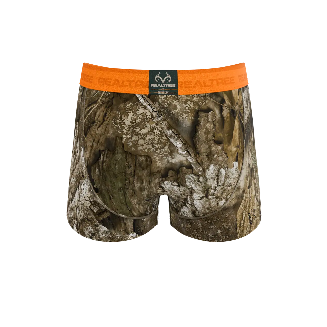 The Wild Game - Realtree x Shinesty Neon Orange Ball Hammock® Pouch Trunks Underwear