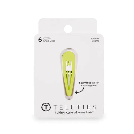 Teleties Snap Clip | Summer Brights | 6 Count