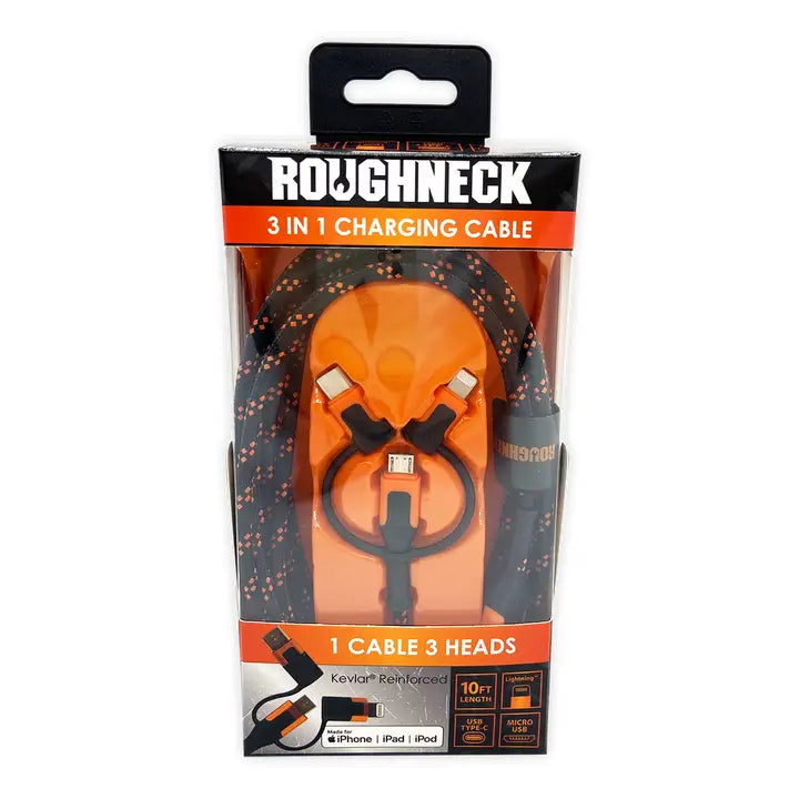 Roughneck Charging Cable 3 in 1