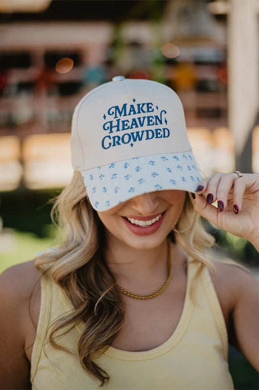Katydid Make Heaven Crowded Vintage Trucker Hat