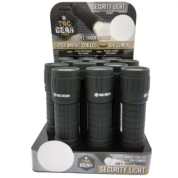 Roughneck Flashlight Led Cob Light with Strap