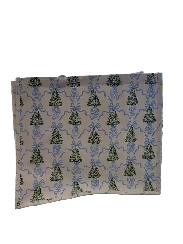 Mary Square Winter Pines Everyday Essentials Tote