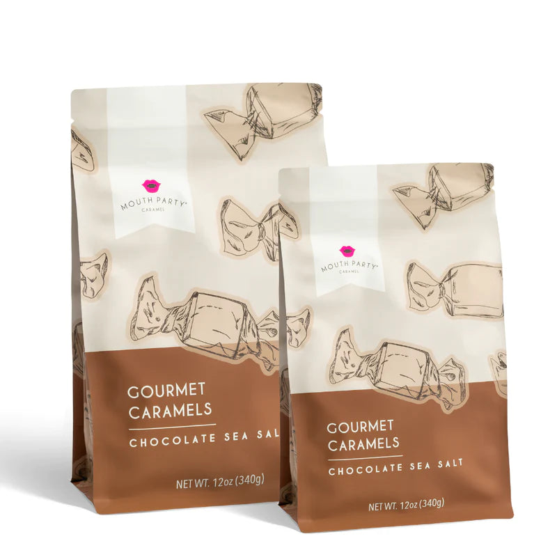 Gourmet Caramels 6oz Gift Pouches