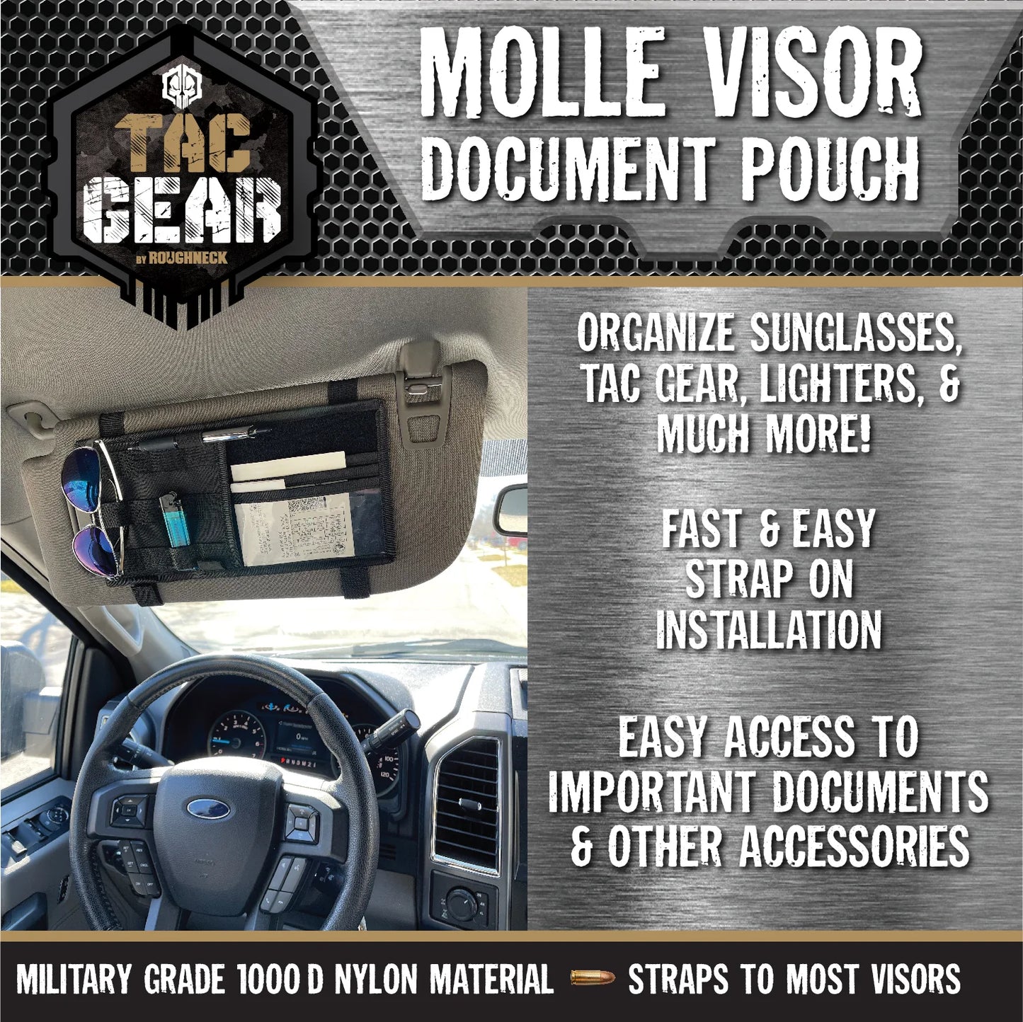 TAC GEAR VISOR POUCH ORGANIZER