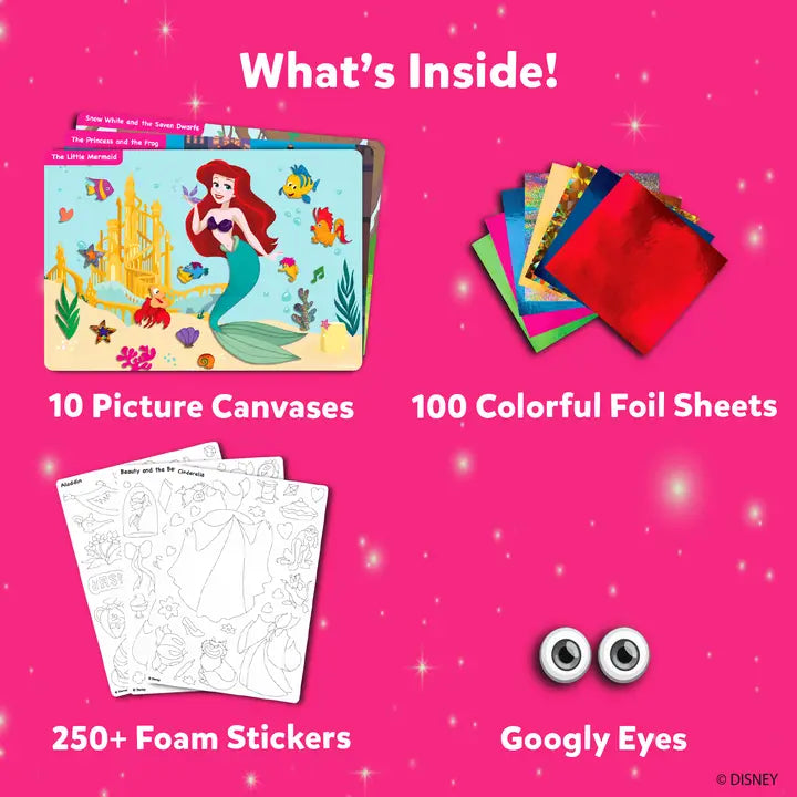Skillmatics - Foil Fun - Disney Princesses Art For Kids