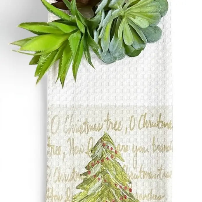 Southern Cotton Mill O Christmas Tree Towel