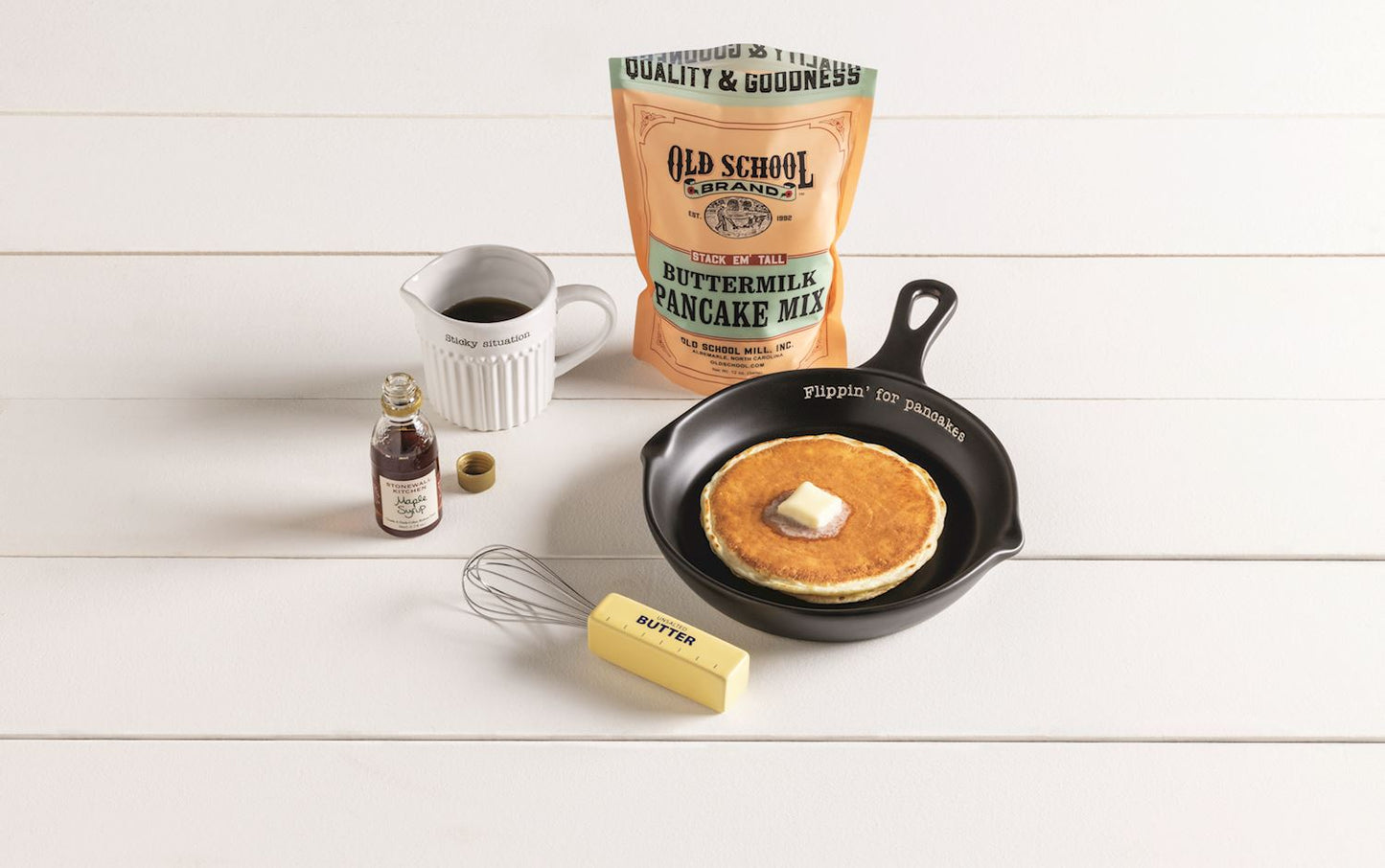 MUD PIE SYRUP PITCHER GIFT SET