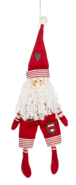 Ganz Santa Ornaments
