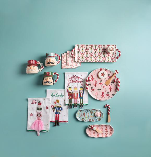 MUD PIE SANTA HOSTESS TRAY
