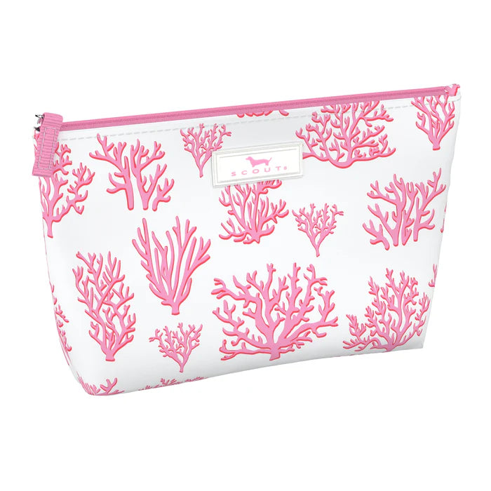SCOUT SLIM MAKEUP BAG SMALL TWIGGY-FLORAL REEF