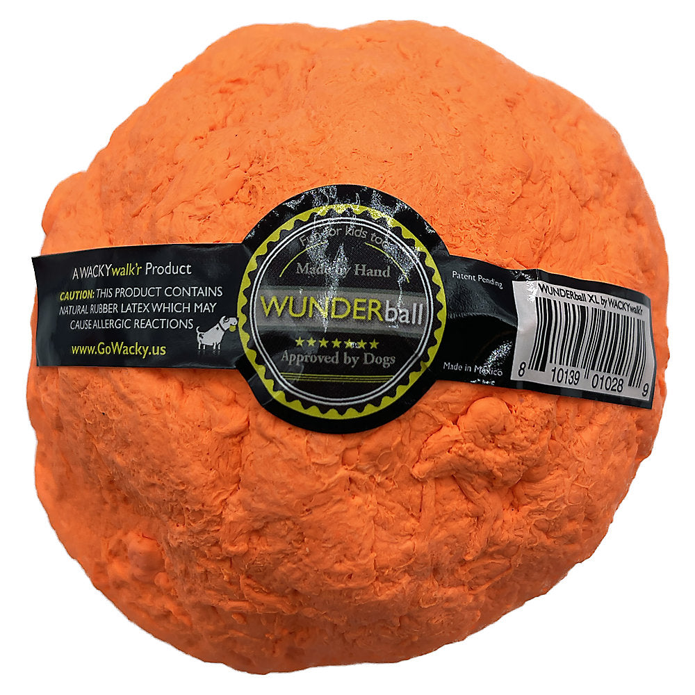 WACKYwalk'r WUNDERBALL Fetch Dog Toy, Color Varies