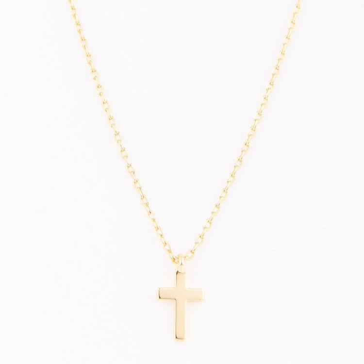MICHELLE MCDOWELL Necklace Luxe Little Cross