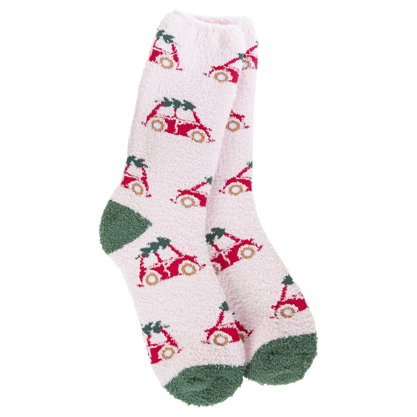 World's Softest Socks Holiday Cozy Crew-Holiday Bug