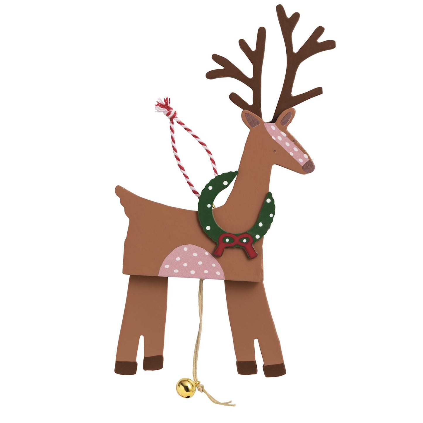 MUD PIE REINDEER DANCING ORNAMENT