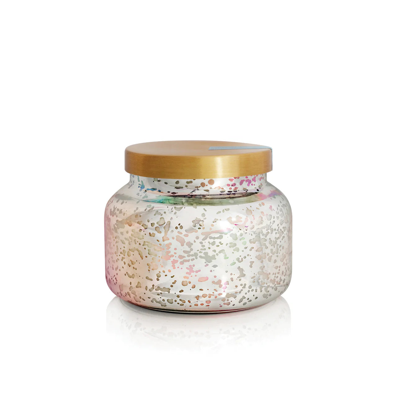 capri BLUE Volcano Mercury Iridescent Signature Candle
