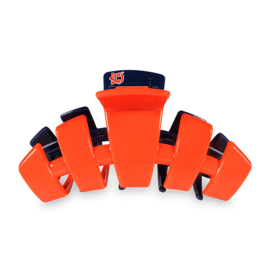 Teleties Classic College Hair Clip | Large | Auburn Univ.