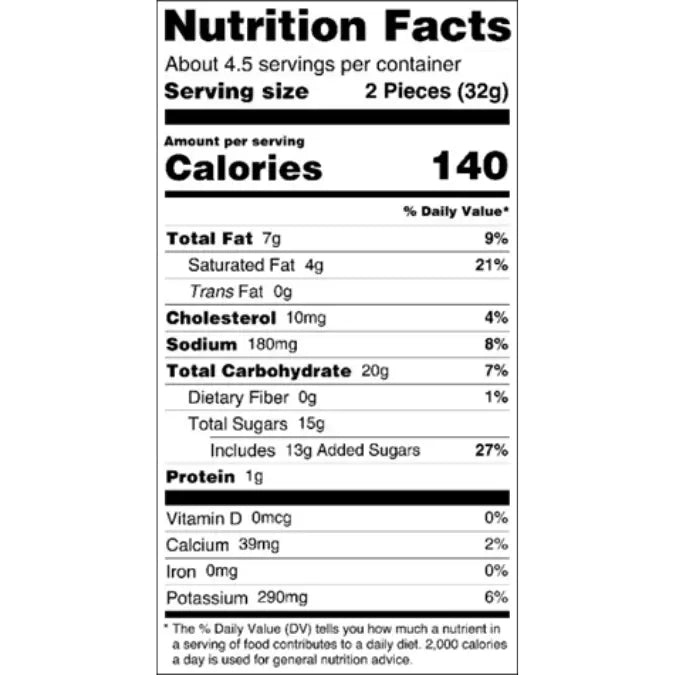 Forever Sweet Milk Caramel with Sea Salt 5.25 oz Pouch Bag